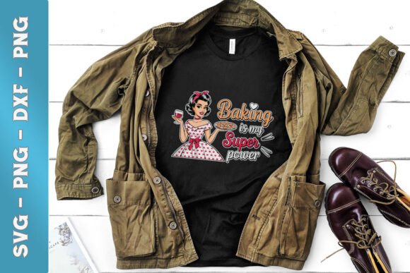 Baking Is My Super Power Happy Mom SVG Graphics and Crafts