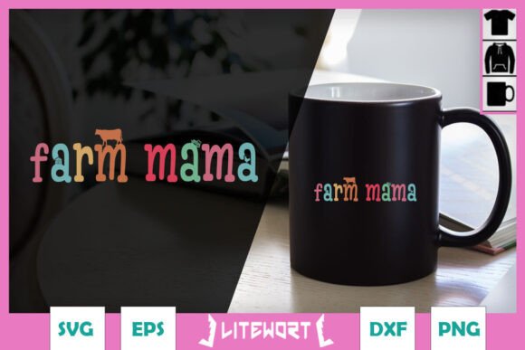 Farm Mama Lovely Mom SVG Graphics and Crafts Review