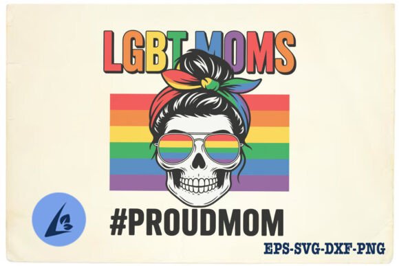 Review: Messy Bun LGBT Pride Life Proud Mom SVG